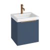 Abacus S3 concepts 45cm Basin furniture pack - Matt Ocean Blue