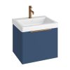 Abacus S3 concepts 55cm Basin furniture pack - Matt Ocean Blue