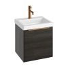 Abacus S3 concepts 45cm Basin furniture pack - Wood Lava