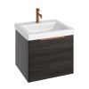 Abacus S3 concepts 55cm Basin furniture pack - Wood lava