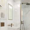 Abacus Recessed Cabinet - with Brushed Bronze Surround