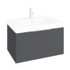 Abacus S3 concepts 80cm furniture only - Matt Anthracite