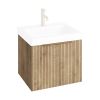 Abacus S3 Linear concepts 55cm Furniture only - Halifax Oak