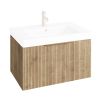 Abacus S3 Linear concepts 80cm Furniture only - Halifax Oak