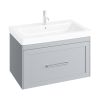 Abacus Concept Shaker 80cm Wall Furniture only - Stone Grey 