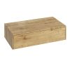 Abacus Concept Cloud 80cm Wall Mounted Unit Halifax Oak