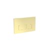 Saneux FLUSHE 2.0 square flush plate KIT - Brushed Brass