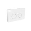 Saneux FLUSHE 2.0 dot flush plate - Gloss White