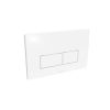 Saneux FLUSHE 2.0 square flush plate - Gloss White