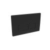 Saneux FLUSHE 2.0 square flush plate - Matt Black