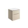 Crosswater Glide II 500 Warm Stone Unit with Gold Vein Estatuario Worktop