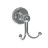 Just Taps Grosvenor Cross Chrome Robe Hook Chrome