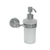 Just Taps Soap dispenser frosted glass Chrome