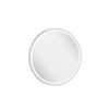 Abacus Round 60cm Led Lit  Mirror with Heat Pad - Silver Surround