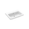 Saneux INDIGO 60x45cm washbasin 0TH - Gloss White