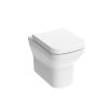 Saneux INDIGO back to wall WC pan - rimless - Gloss White