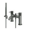 Abacus Iso Pro Deck Mount Bath Shower Mixer Anthracite