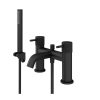 Abacus ISO PRO Deck Mounted Bath Shower Mixer Matt Black