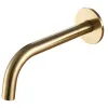 Just Taps Vos Bath and Basin Spout 150mm-Brushed Brass