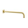 Just Taps Grosvenor shower arm 400mm Brushed Brass