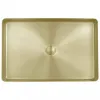 Just Taps Vos Brushed Brass Grade 316 Stainless Steel Counter Top Basin-470 x 120mm