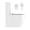 Crosswater Kai X Compact Close Coupled Toilet White Rimless Bundle