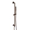 Just Taps KONO Slide rail with pencil shower handle and hose Brushed Bronze