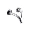 Just Taps KONO Wall mounted basin mixer Chrome