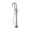 Just Taps KONO Floor standing bath shower mixer with kit Brushed Black