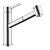 Clearwater Larissa Kitchen mixer Tap with Pull-out spray Chrome
