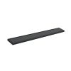 Just Taps Elite Linear Drain 600 Matt Black