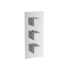 Saneux TOOGA 2 way 3 handle & plate finish kit (for TO222) - Chrome