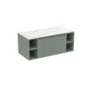 Saneux MONUMENT 100cm Kit - 60cm 1 Drawer wall mounted unit & 2 x 20cm Spacers - Matt Sage