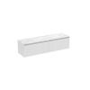 Saneux MONUMENT 160cm Kit - 2 x 80cm 1 Drawer Wall Mounted Unit - Matt White