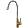Clearwater Morpho hose only Brushed Brass / Grey
