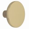 Crosswater Single Modern Round Furniture Handle Brushed Brass