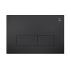 Crosswater MPRO Stainless Steel Flush Plate Matt Black