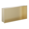 Crosswater Non Lit Shower Niche 610 x 305mm-Brushed Brass