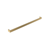 Abacus Pure Single Towel Bar - Brushed Brass