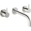 Crosswater Mpro Basin 3h Trim Set No Waste Stainless Steel