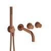 Crosswater Velo Round 600mm Towel Rail Brushed Bronze