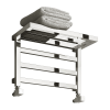 Reina Elvina Mild Steel Towel Rail 350x500mm-Chrome
