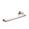 Crosswater Rotar Shelf 600mm with Soap Dispenser & Tumbler Holder Brushed Bronze