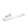 Crosswater Rotar Shelf 600mm with Soap Dispenser & Tumbler Holder Stainless Steel Effect