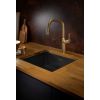 Clearwater Santor Kitchen mixer Tap with Pull-out spray Brushed Brass