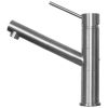 Clearwater Sirius Kitchen mixer Tap with Pull Out spray Stainless Steel
