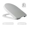 Abacus Simple Soft Close Toilet Seat White