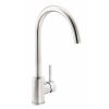 Abode Sway Single Lever Kitchen mixer Tap Stainless Steel