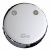 Abode Swich - Round Handle with High Resin Filter Chrome