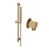 Abacus Riser Rail Kit - Round Outlet Brushed Brass